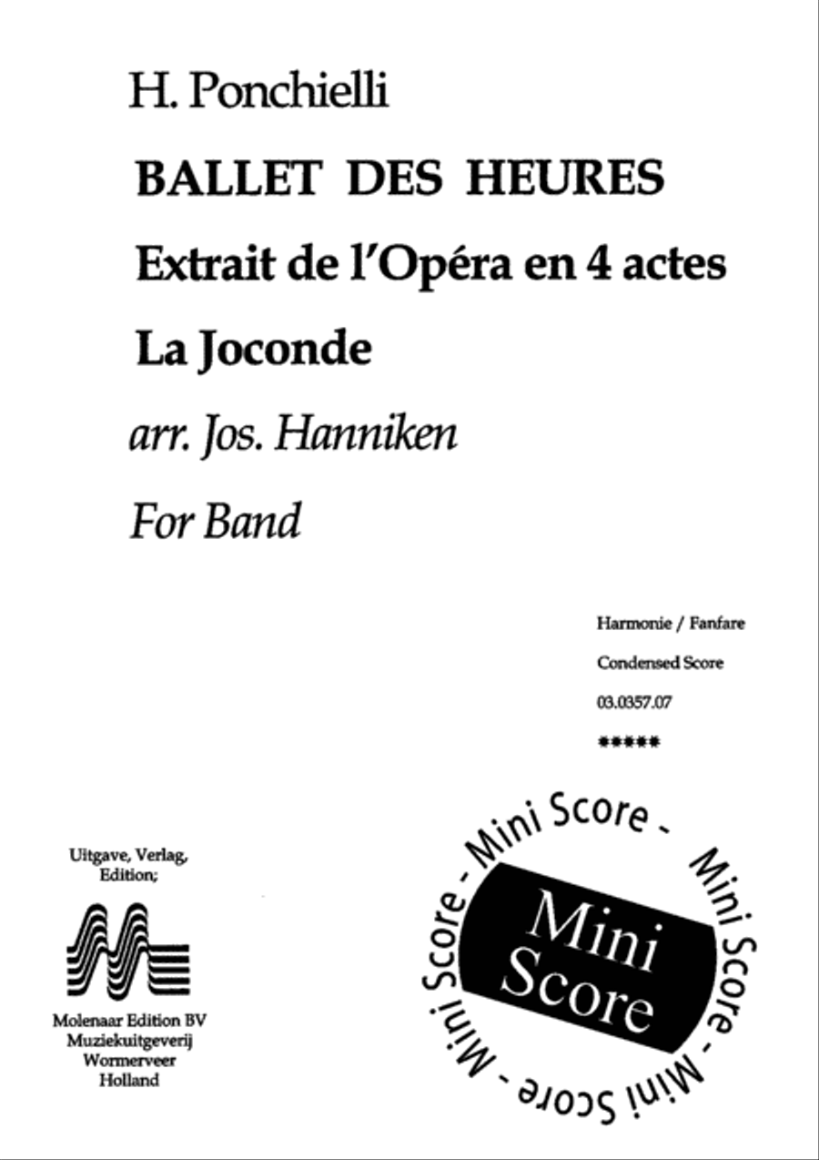 Ballet Des Heures Fanfare Band scores gallery preview page 3
