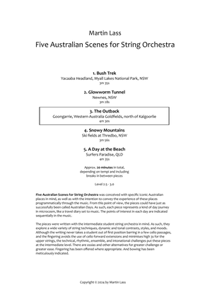 Five Australian Scenes for String Orchestra - 3. The Outback