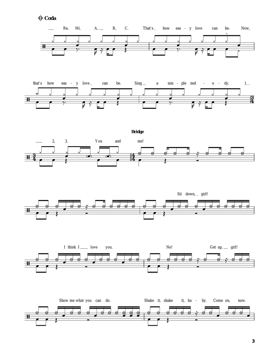 ABC Drum Set scores gallery preview page 3