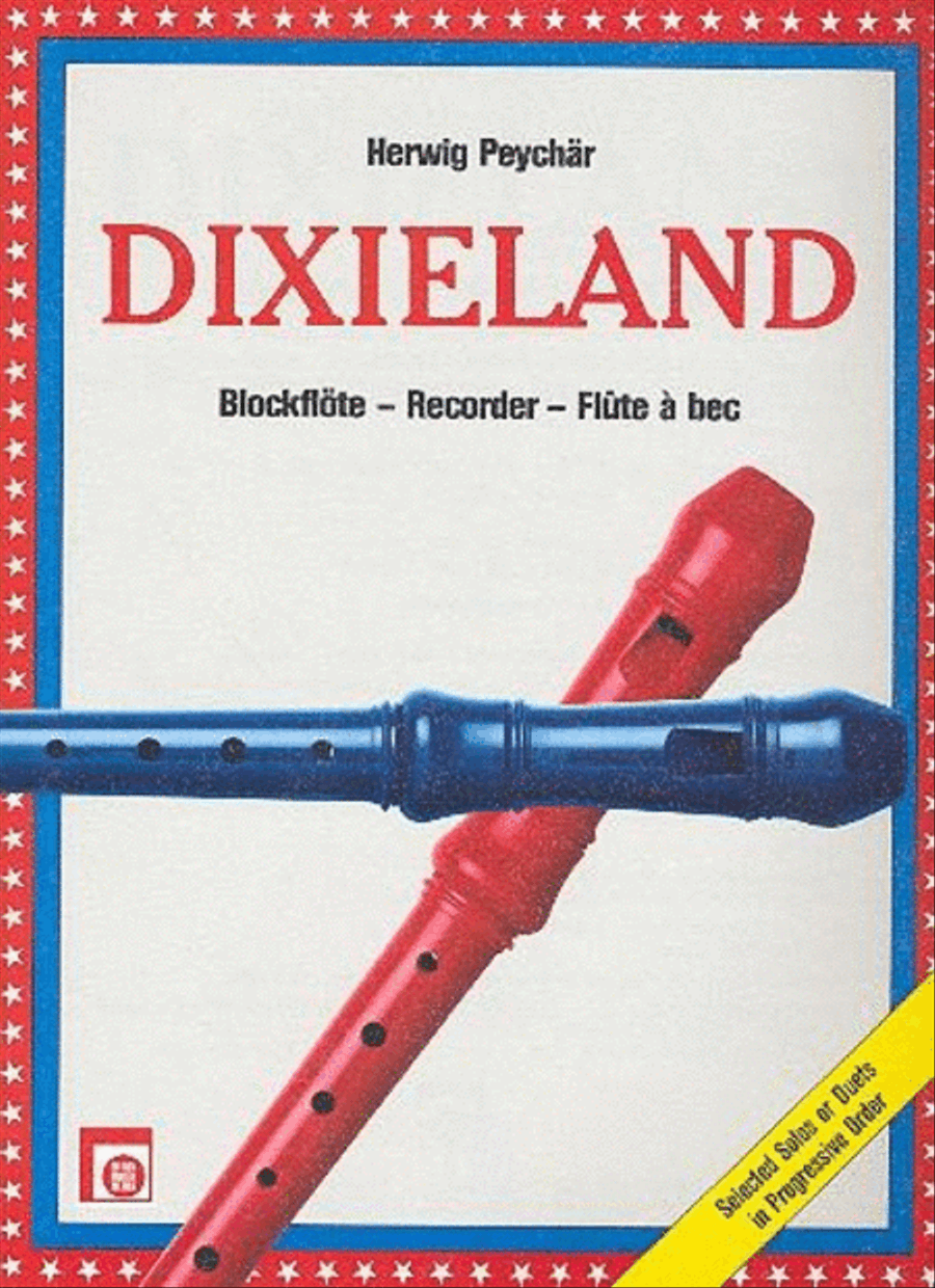 Dixieland für 1-2 Sopranblockflöten Recorder scores gallery preview page 1