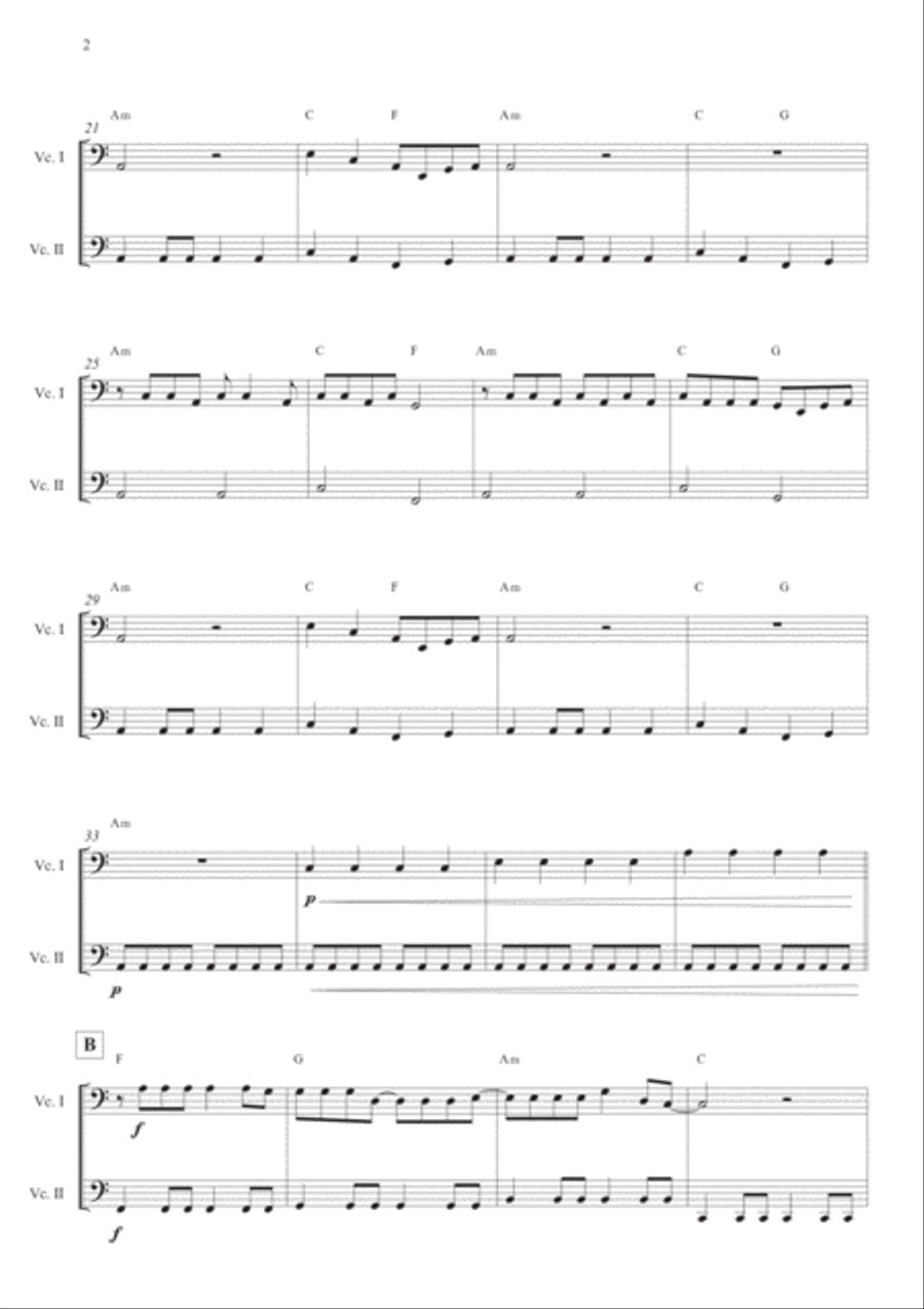 Bad Romance Bad Romance Easy Piano scores gallery preview page 2