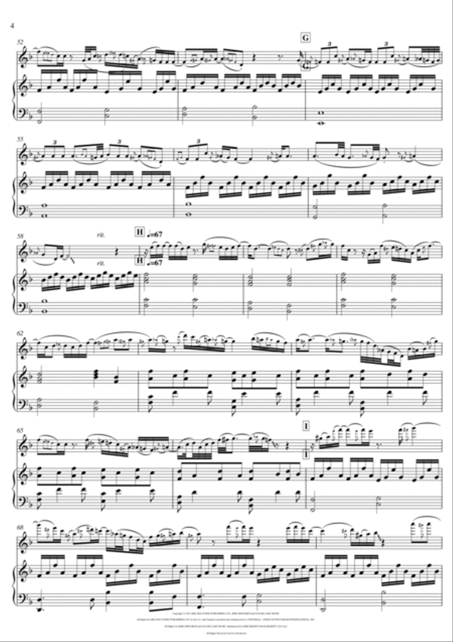 Someone Like You Someone Like You Flute Solo scores gallery preview page 4