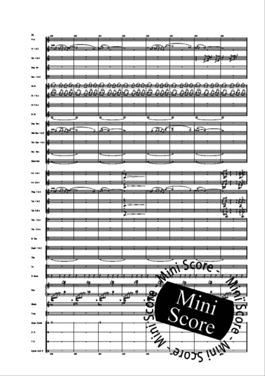 Tetis Concert Band scores gallery preview page 26