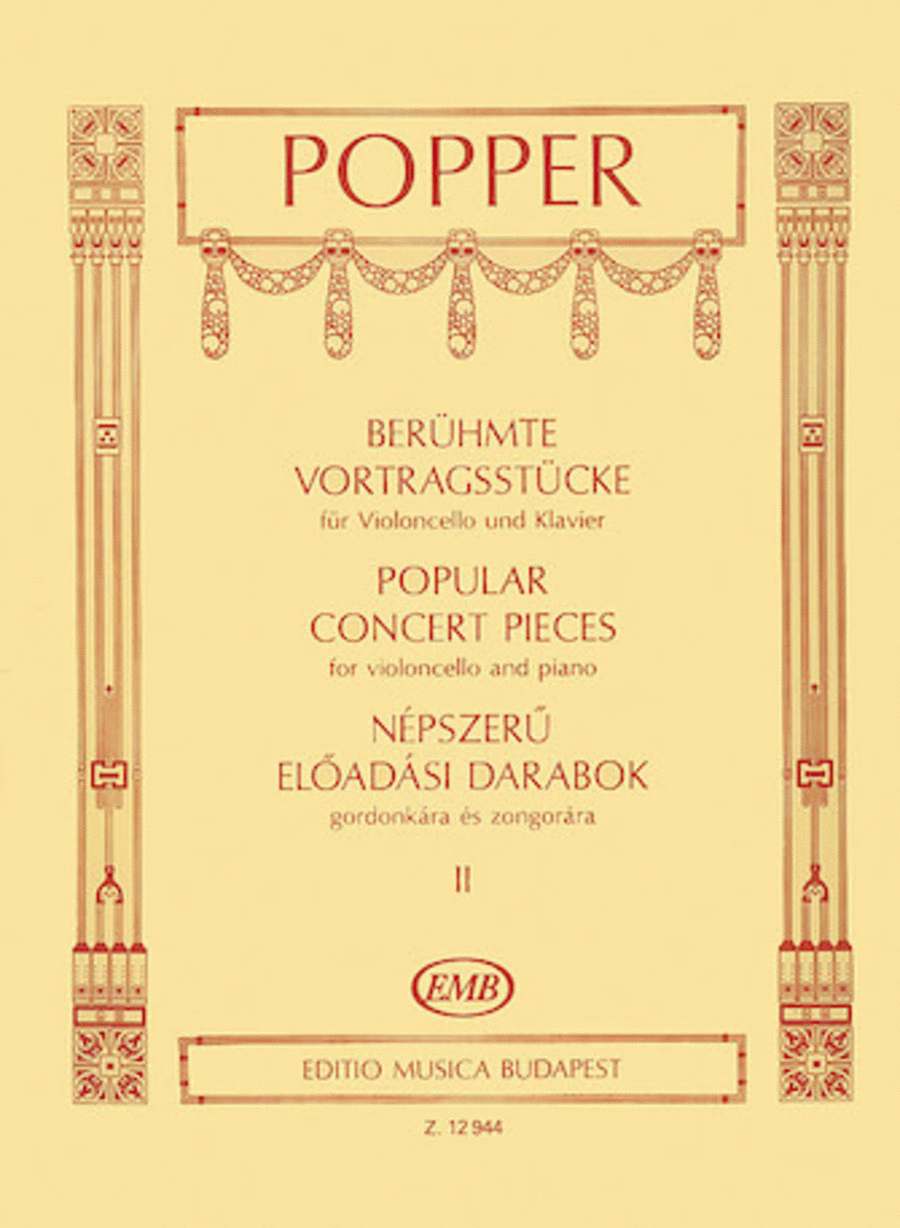 Popular Concert Pieces – Volume 2 Piano Accompaniment scores gallery preview page 1