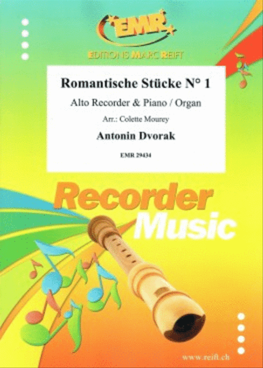 Romantische Stucke No. 1 Alto Recorder scores gallery preview page 1