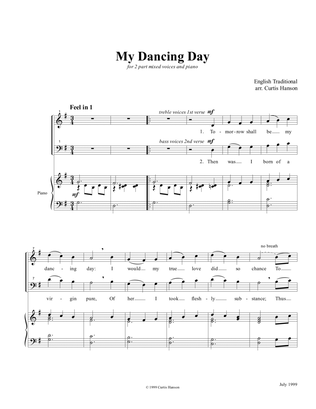 Book cover for My Dancing Day (SB)