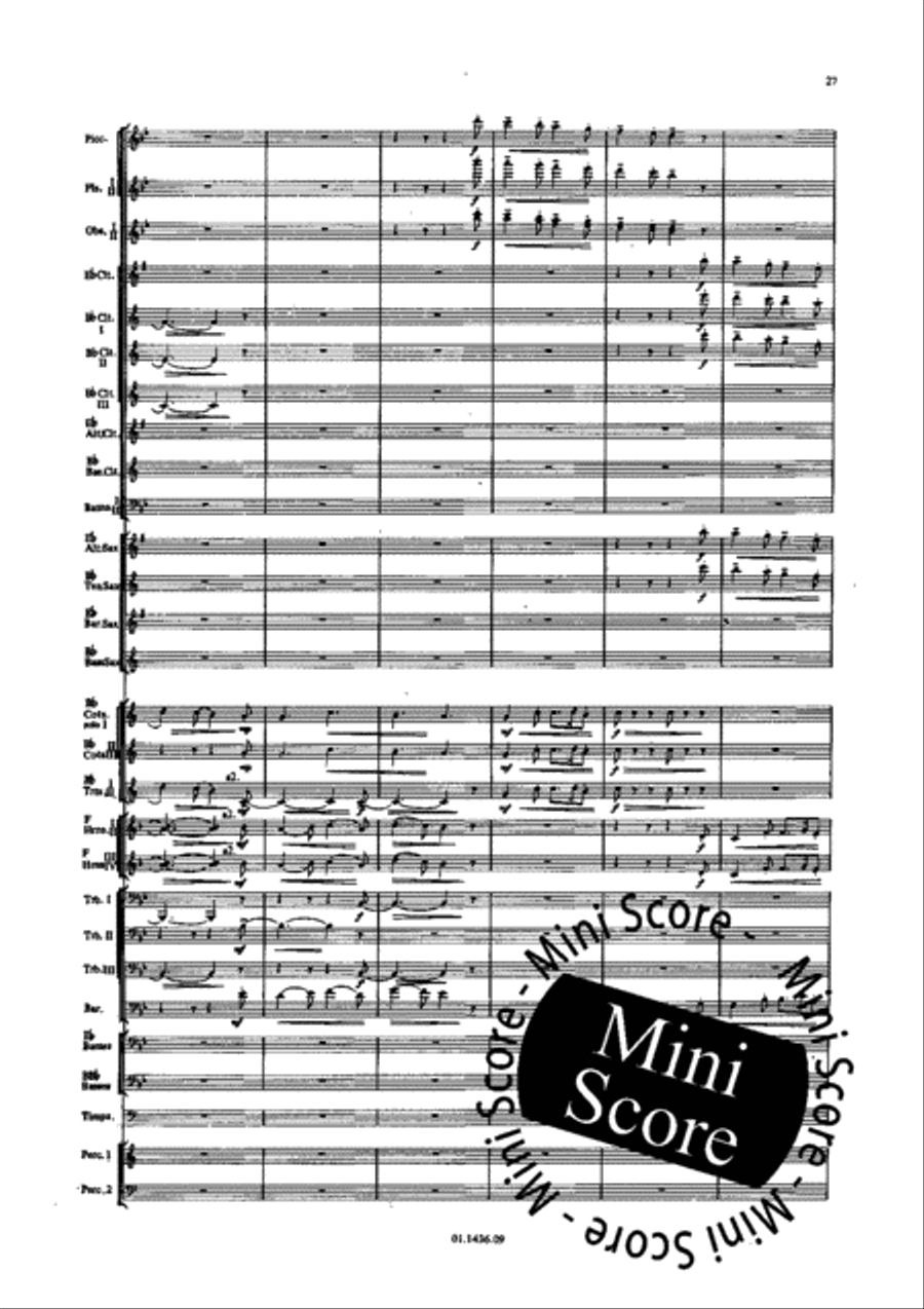 Two Songs Without Words Two Songs Without Words Concert Band scores gallery preview page 31