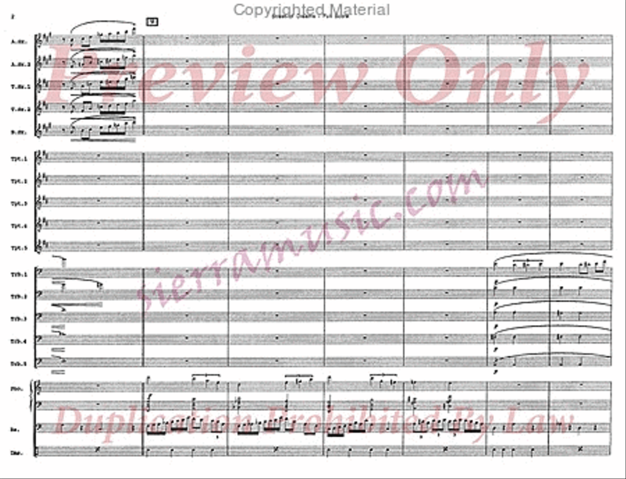 Street Of Dreams Street Of Dreams Jazz Ensemble scores gallery preview page 3