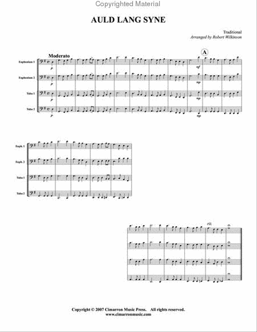 Auld Lang Syne EETT scores gallery preview page 2