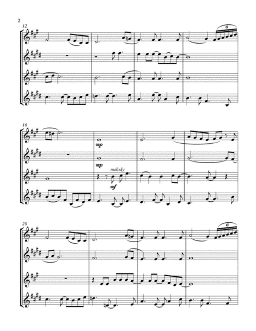 Free Bird Free Bird Small Ensemble scores gallery preview page 2