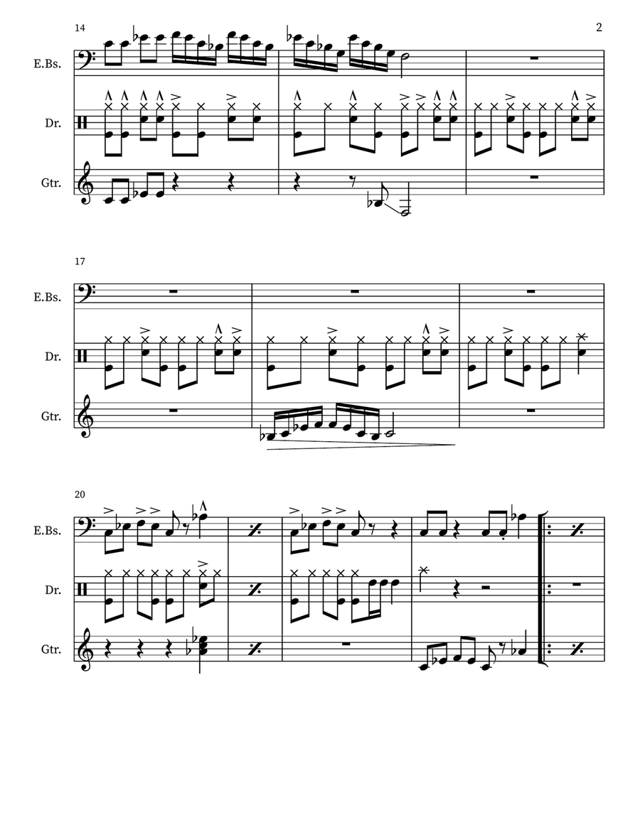 Midnight (pt.1) Concert Band scores gallery preview page 2