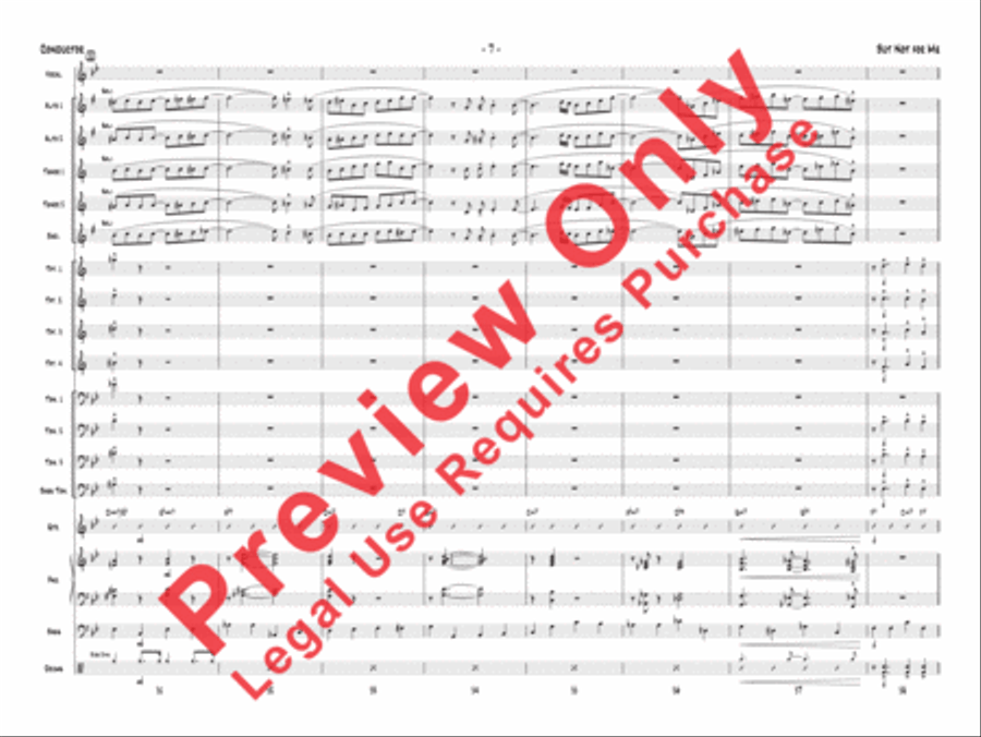 But Not for Me Jazz Ensemble scores gallery preview page 10
