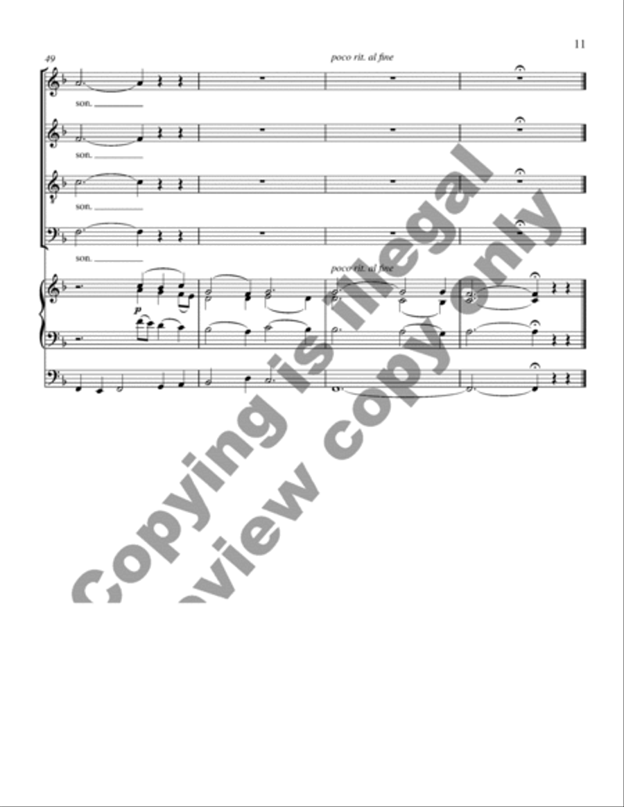 Missa in dulci jubilo (Choral Score) 4-Part scores gallery preview page 11