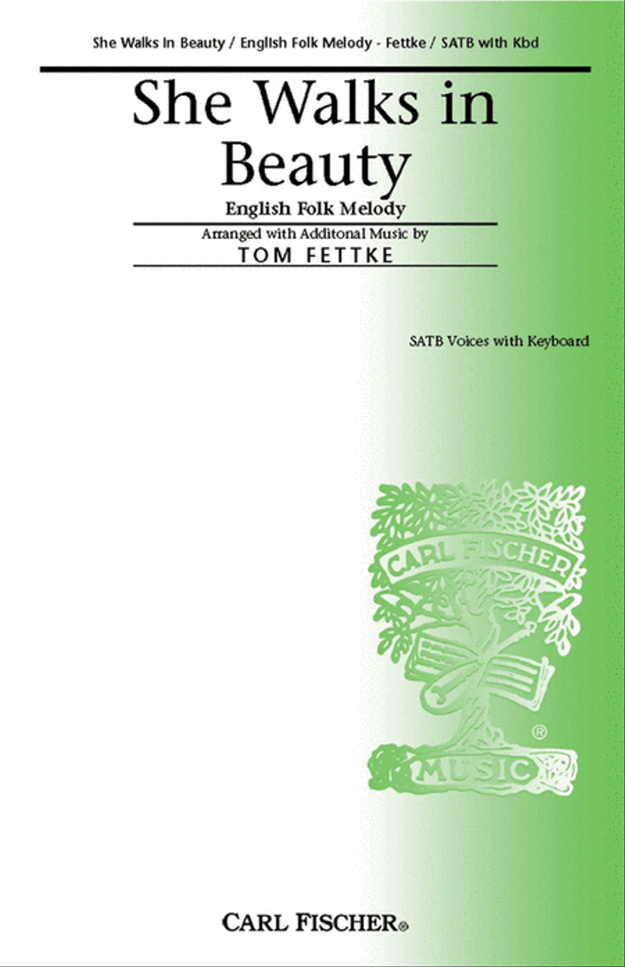 Book cover for She Walks In Beauty