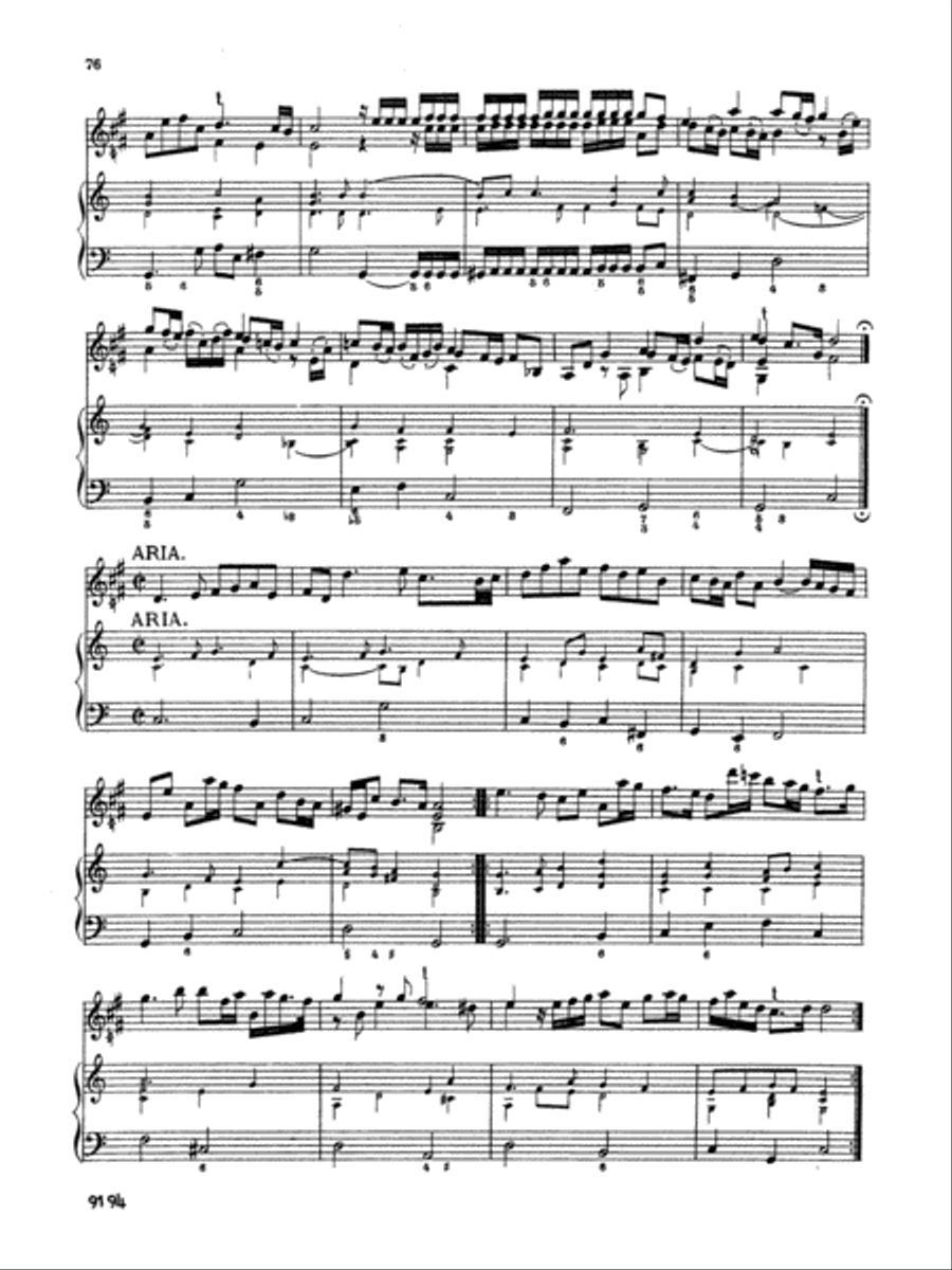 Biber: 16 Violin Sonatas, Volume II Violin scores gallery preview page 2