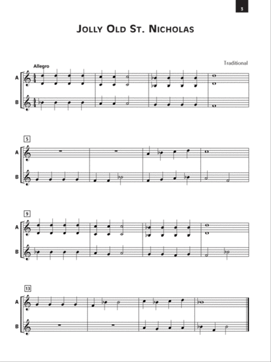 Accent on Christmas and Holiday Ensembles Concert Band scores gallery preview page 3