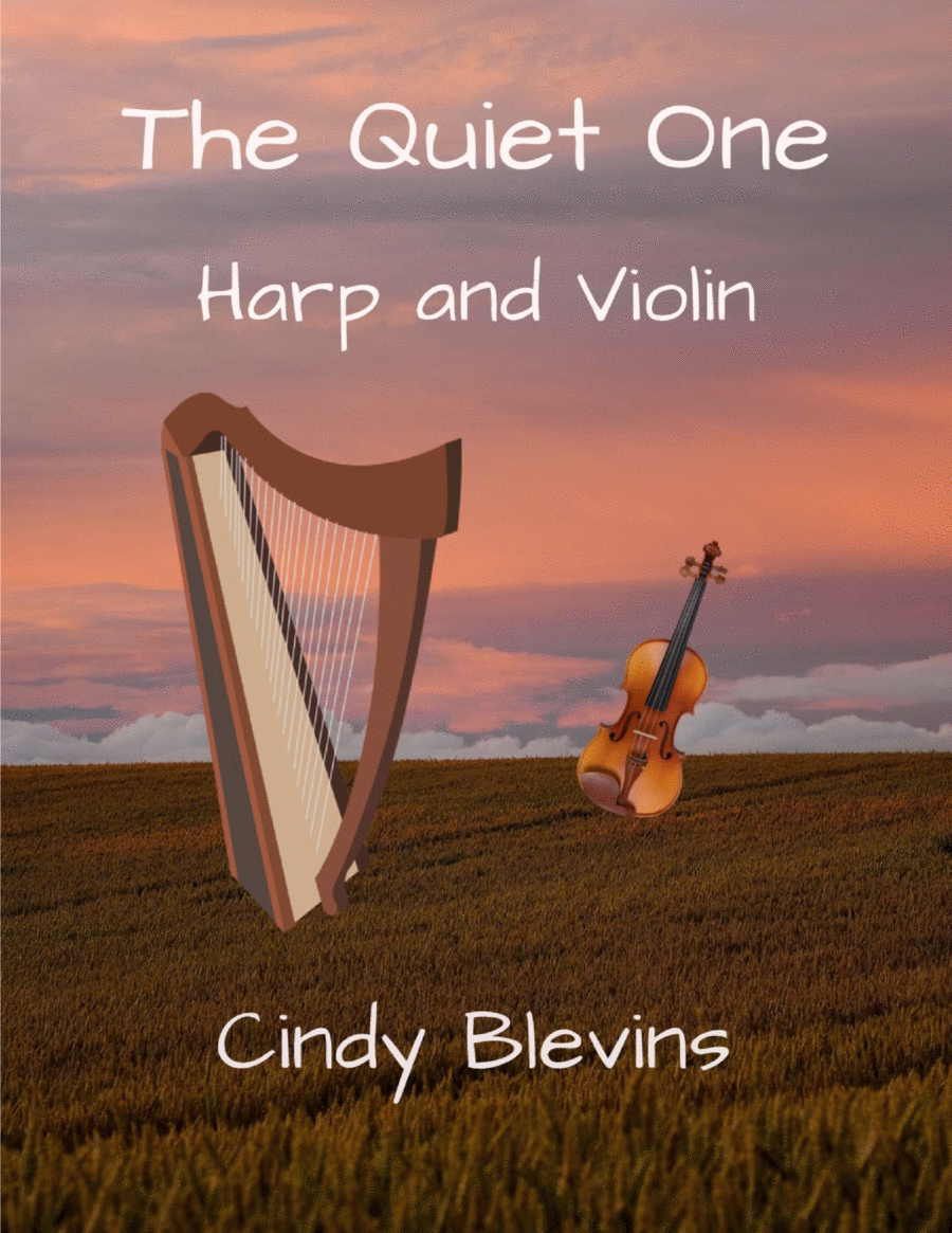 The Quiet One, for Harp and Violin String Duet scores gallery preview page 1