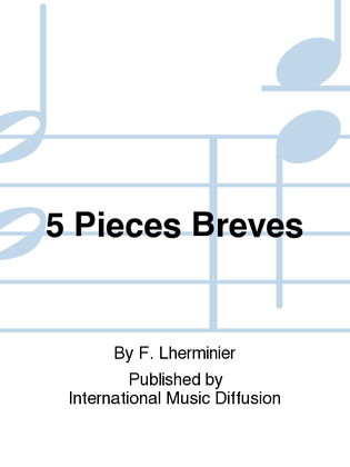 Book cover for 5 Pieces Breves