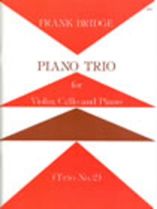 Book cover for Piano Trio No. 2. Violin, Cello and Piano