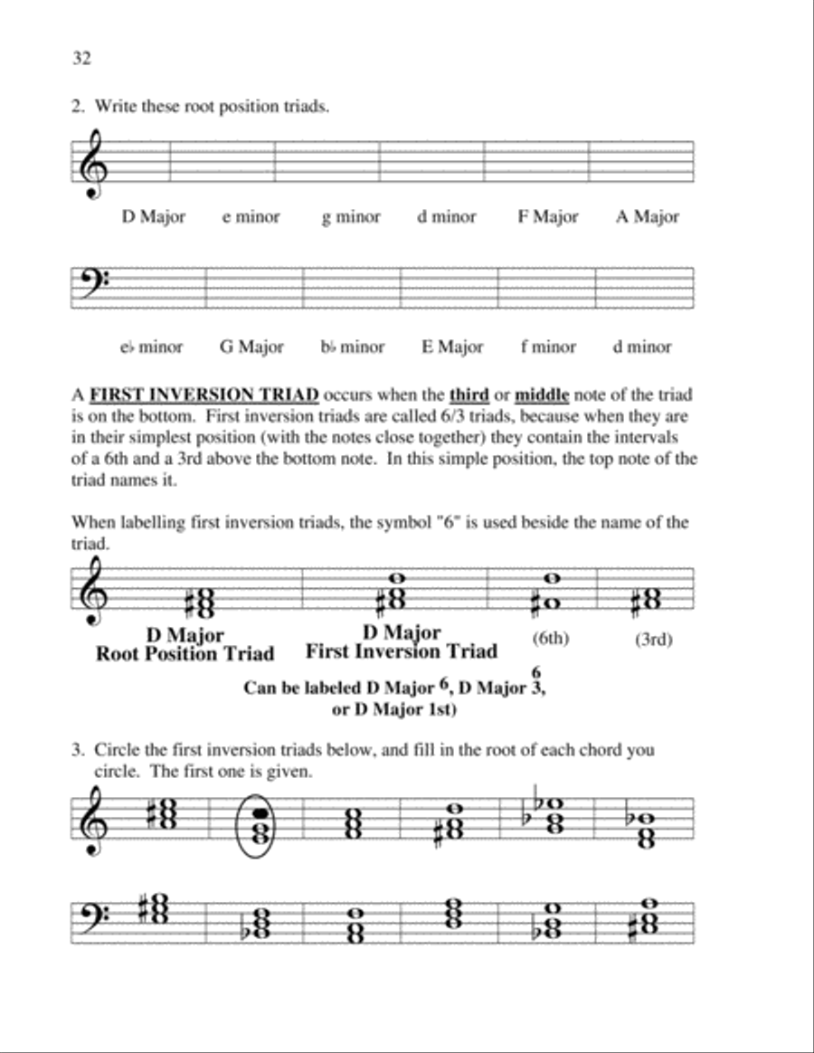 Basics of Keyboard Theory: Level III (early intermediate)