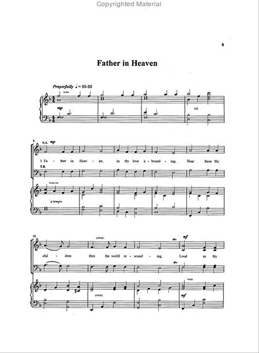 Hymnplicity Ward Choir - Book 9 4-Part scores gallery preview page 4