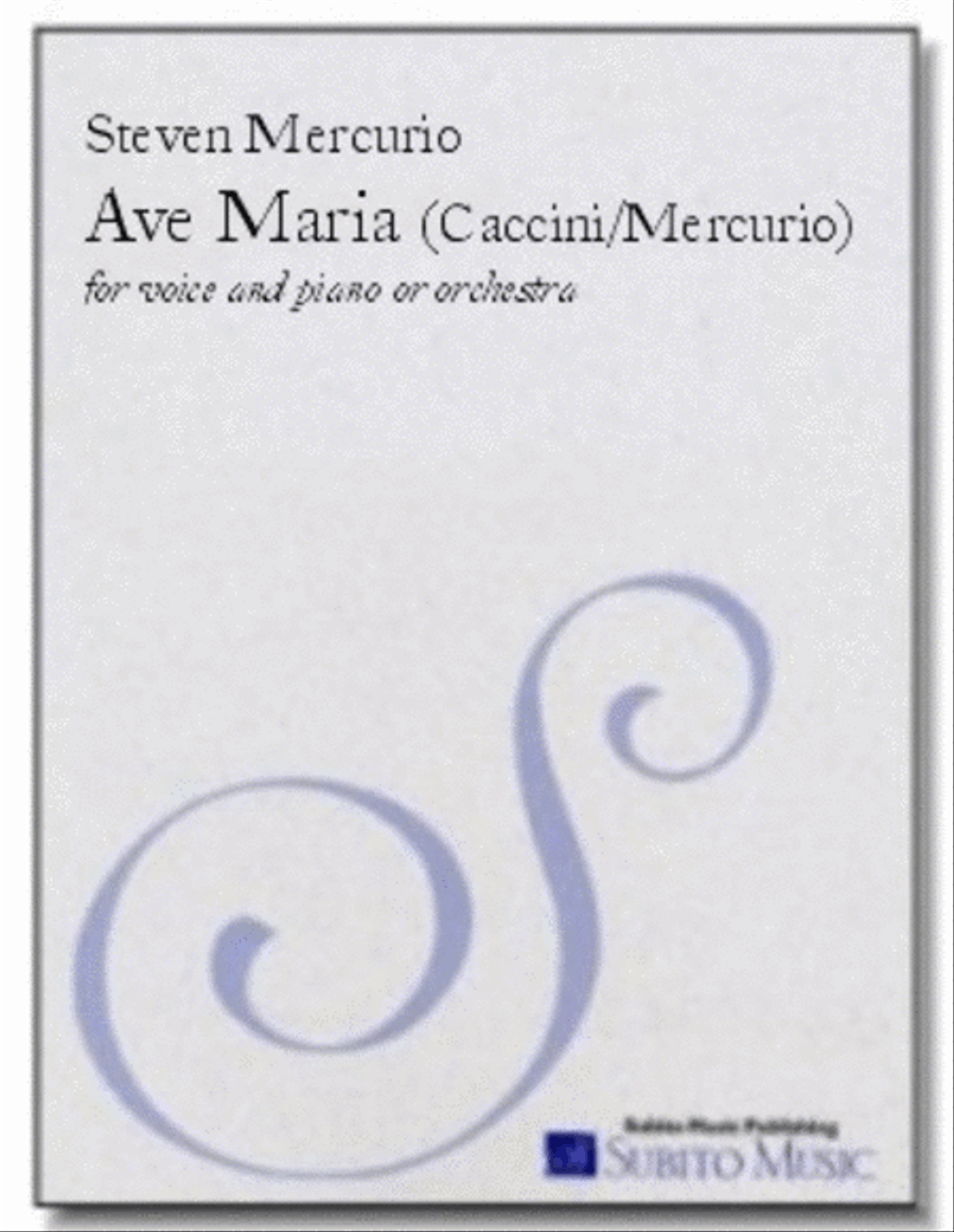 Ave Maria(F minor) Choir scores gallery preview page 1