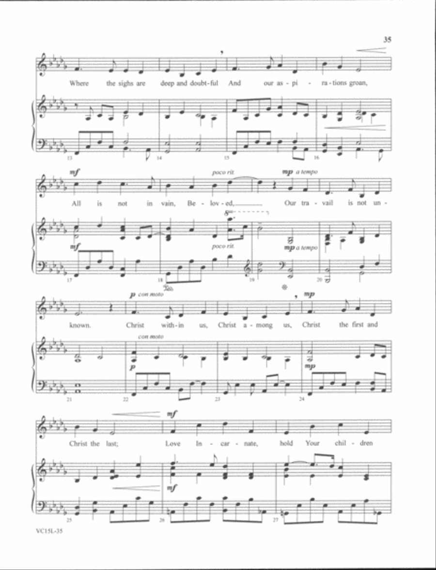 Sacred Solos of Dan Forrest - low voice Low Voice scores gallery preview page 13