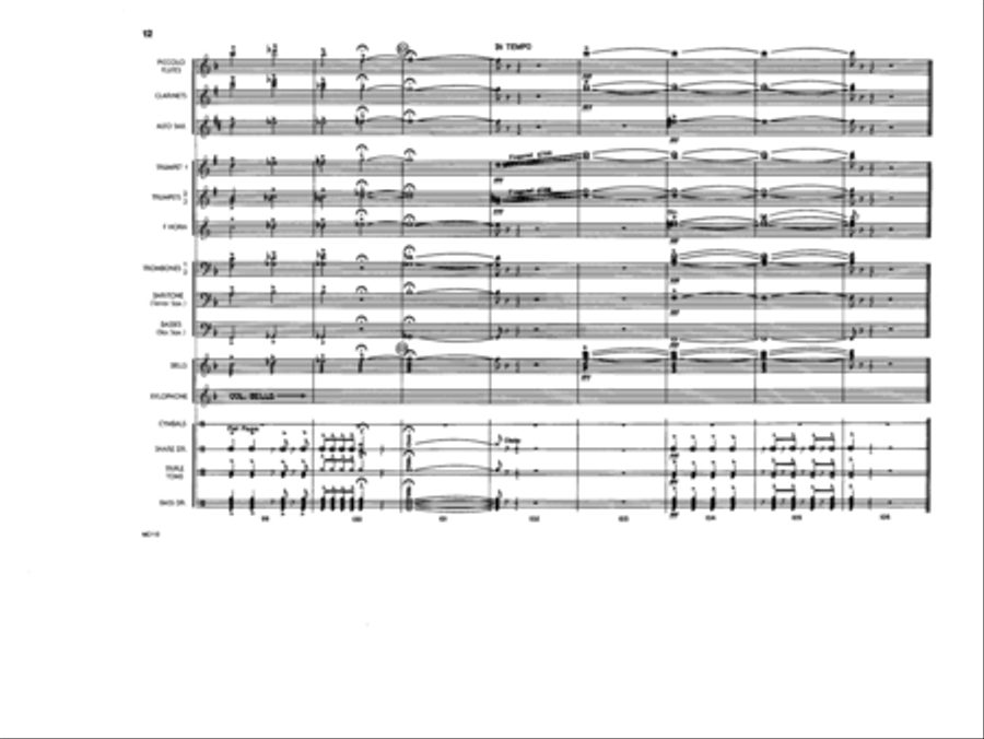 Fire Dance Fire Dance Marching Band scores gallery preview page 13