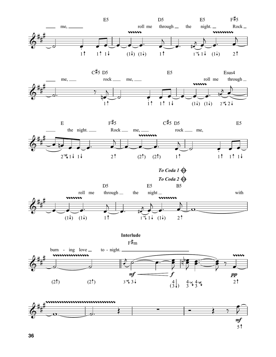 Rock Me Rock Me Harmonica scores gallery preview page 6