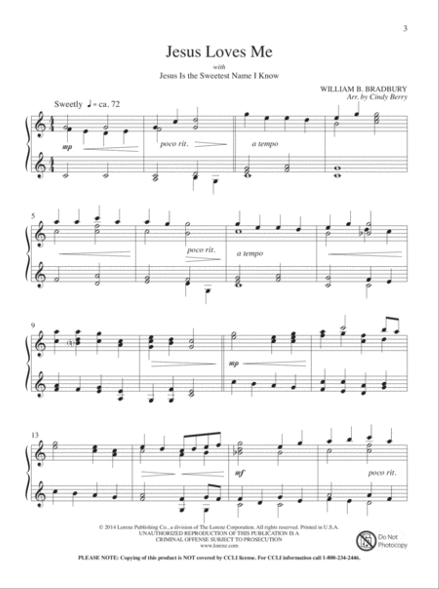 Take Time to Be Holy Piano Solo scores gallery preview page 2