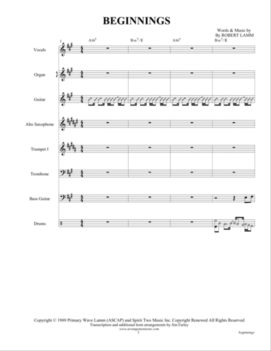 Beginnings Alto Saxophone scores gallery preview page 4
