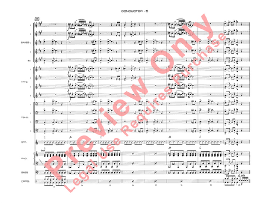 Soul Man Jazz Ensemble scores gallery preview page 8