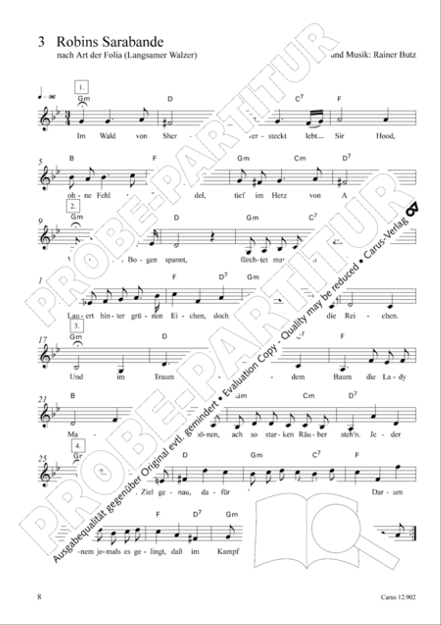 Gute-Laune-Kanons 4-Part scores gallery preview page 9