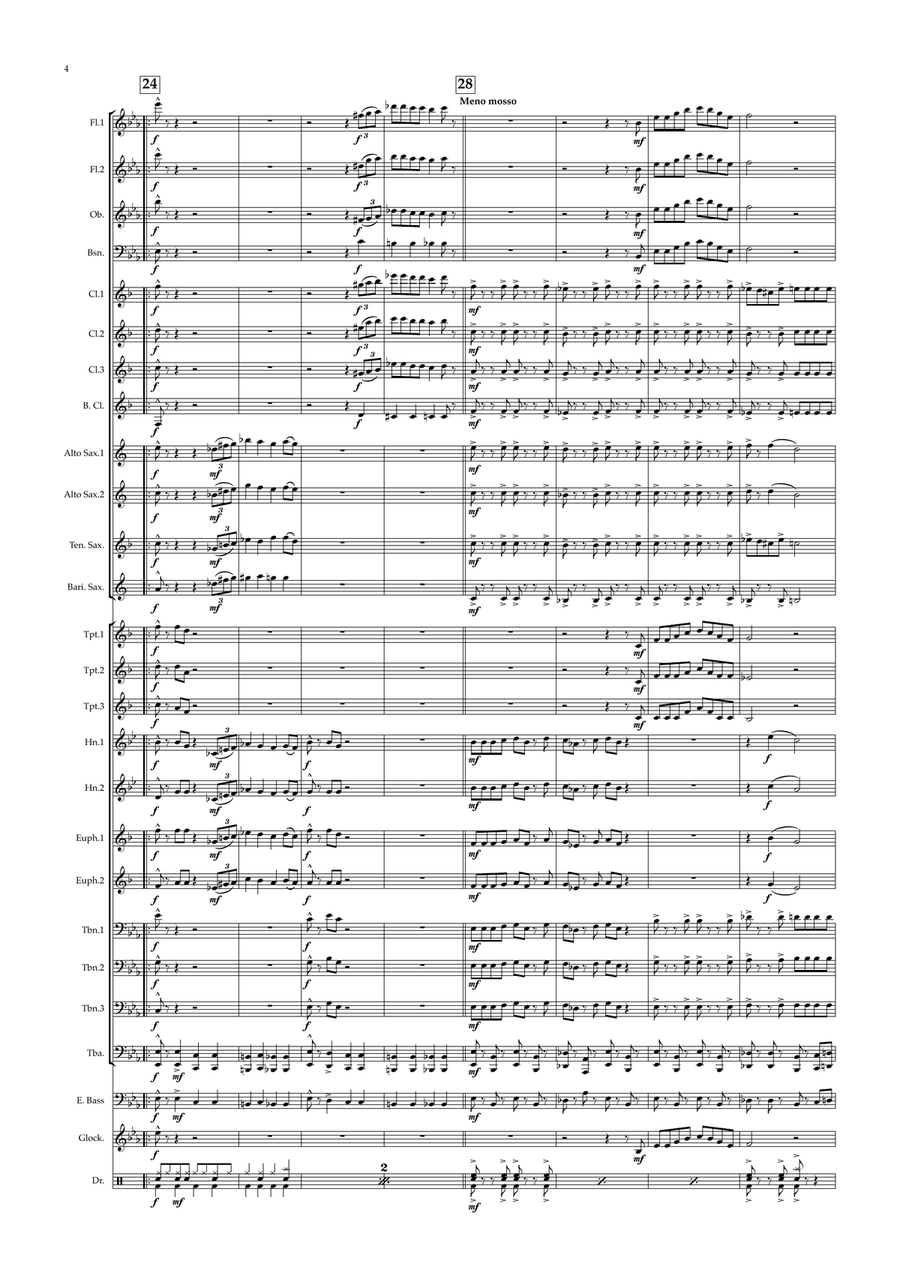 The Mézga Family The Mézga Family Concert Band scores gallery preview page 6