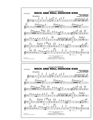Rock And Roll Hoochie Koo - Flute/Piccolo