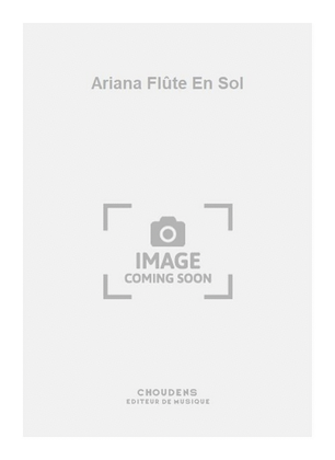 Book cover for Ariana Flûte En Sol