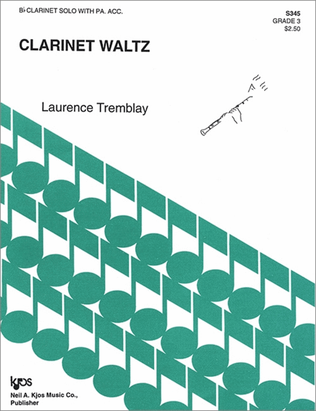 Book cover for Clarinet Waltz