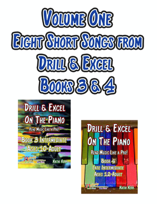 Book cover for Eight Short Piano Songs Volume 1