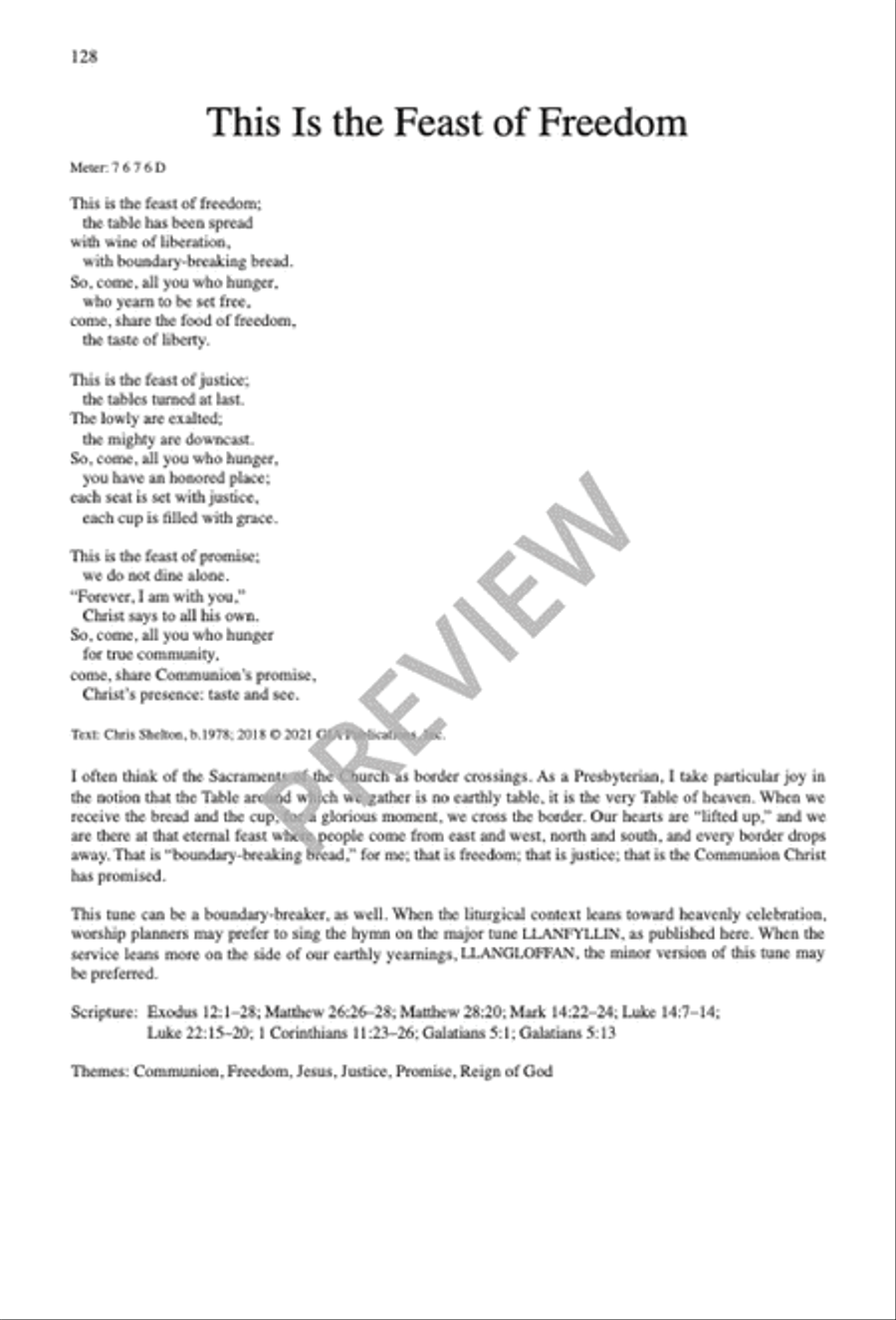 Sing No Empty Alleluias Sacred scores gallery preview page 114