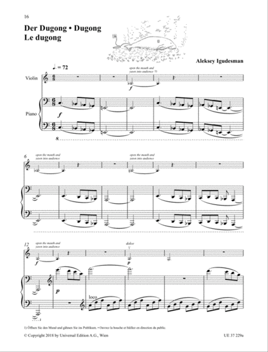 Funny Animals Chamber Music scores gallery preview page 13