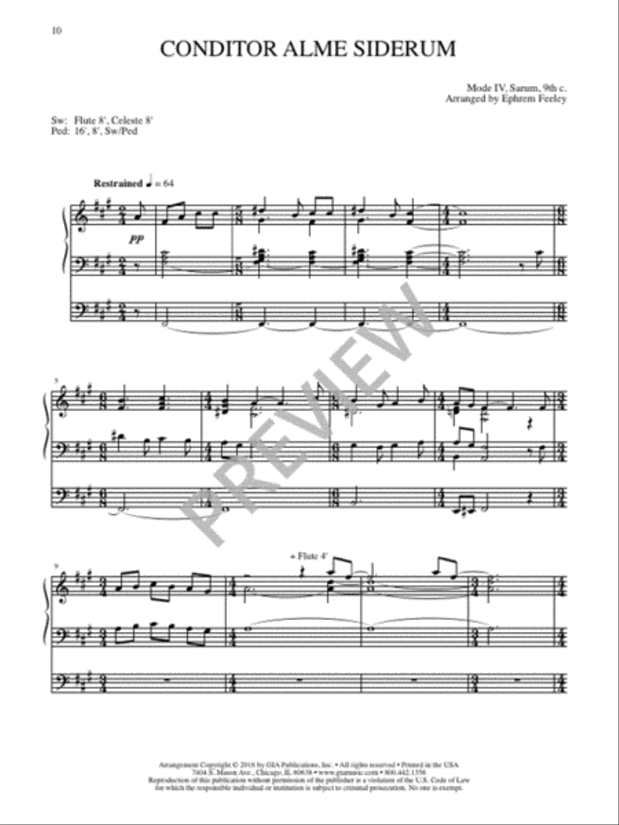 Gathered to Worship - Volume 1 Hymn Anthems scores gallery preview page 11