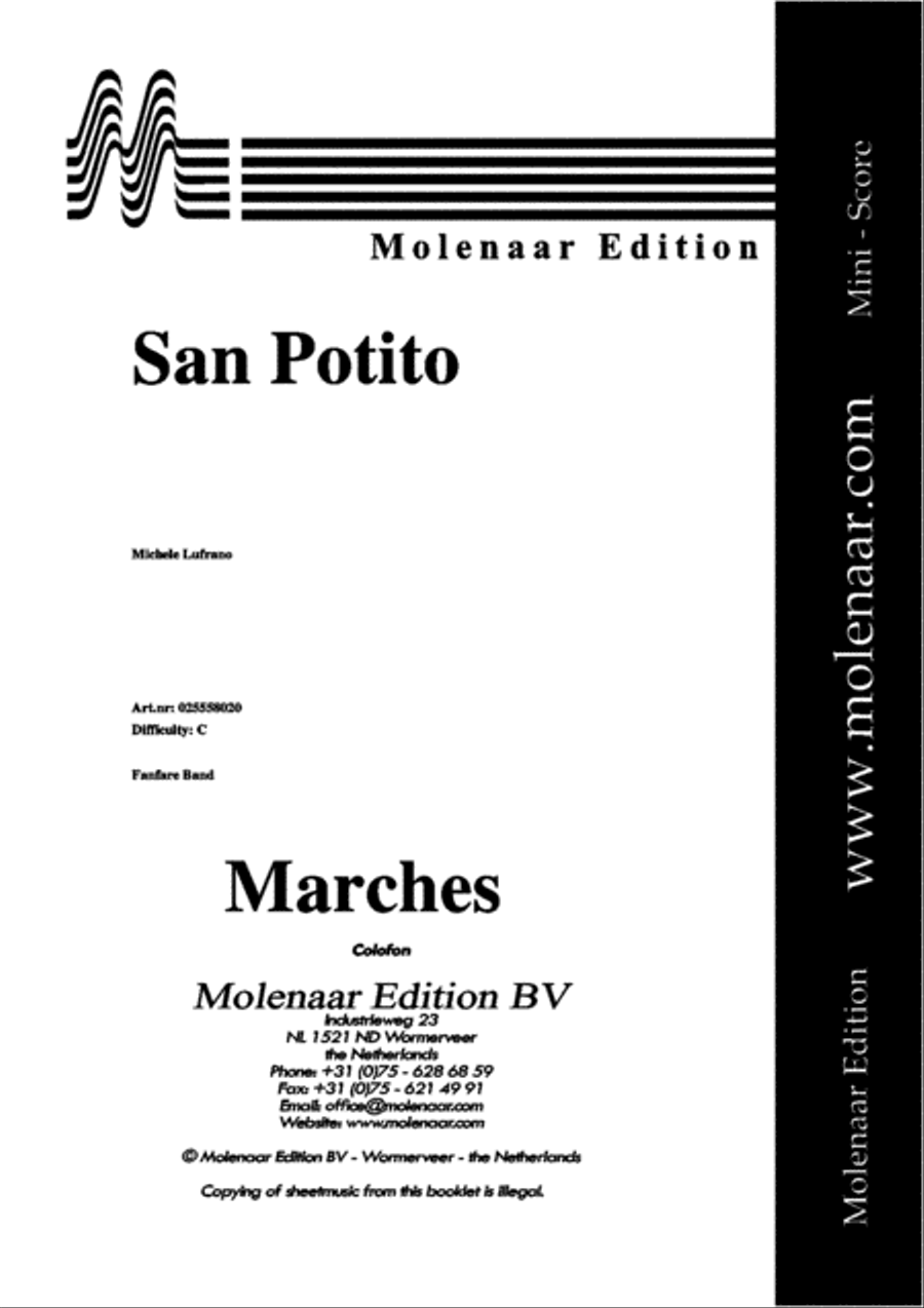 San Potito Fanfare Band scores gallery preview page 2