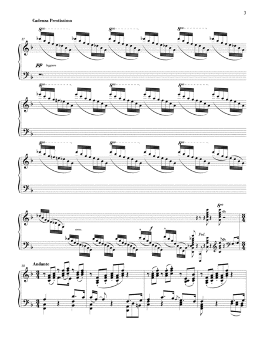 The Last Rose of Summer, Op.73 - Thalberg Piano Solo scores gallery preview page 2