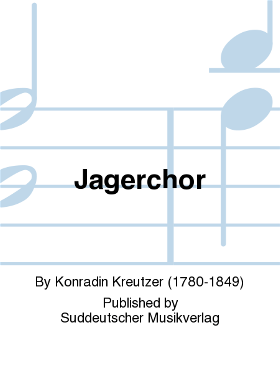 Jägerchor TTBB scores gallery preview page 1