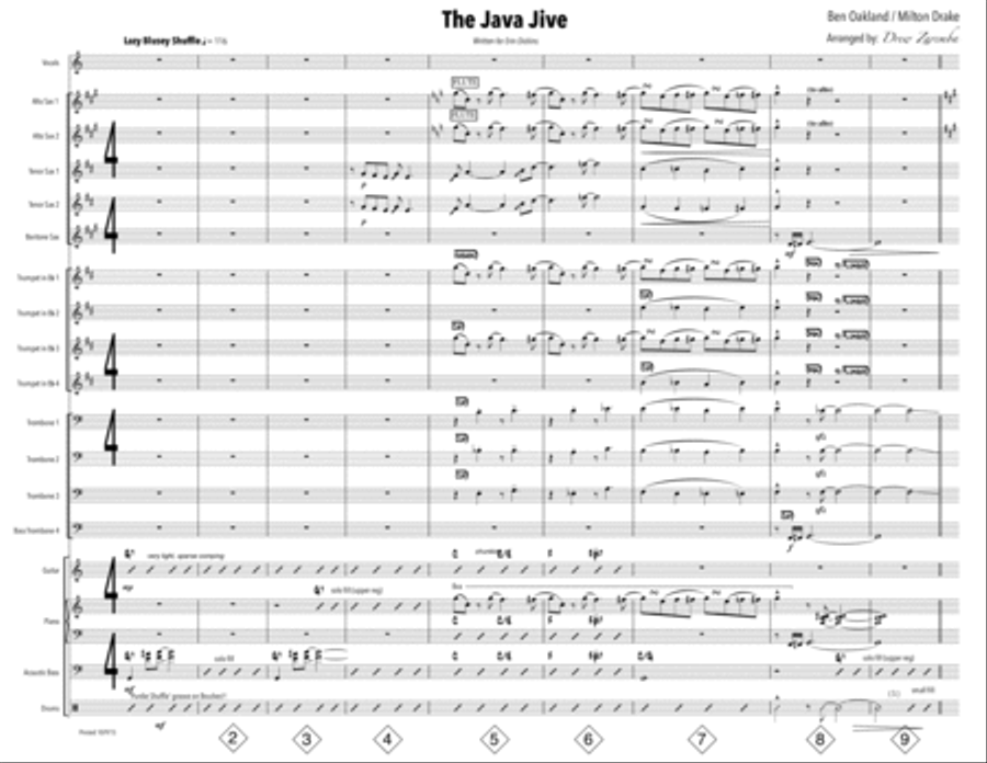 Java Jive Large Ensemble scores gallery preview page 2