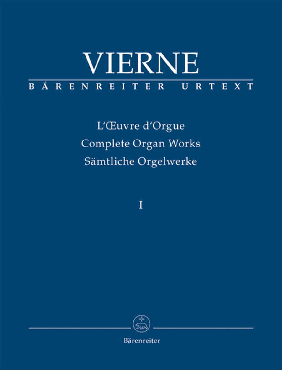 First Symphony, op. 14 (1899) Organ scores gallery preview page 1