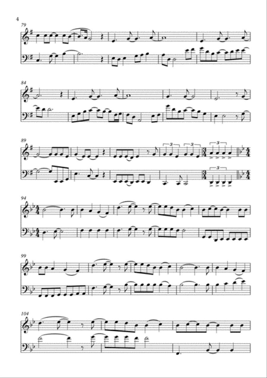 Livin' On A Prayer Alto Saxophone scores gallery preview page 4