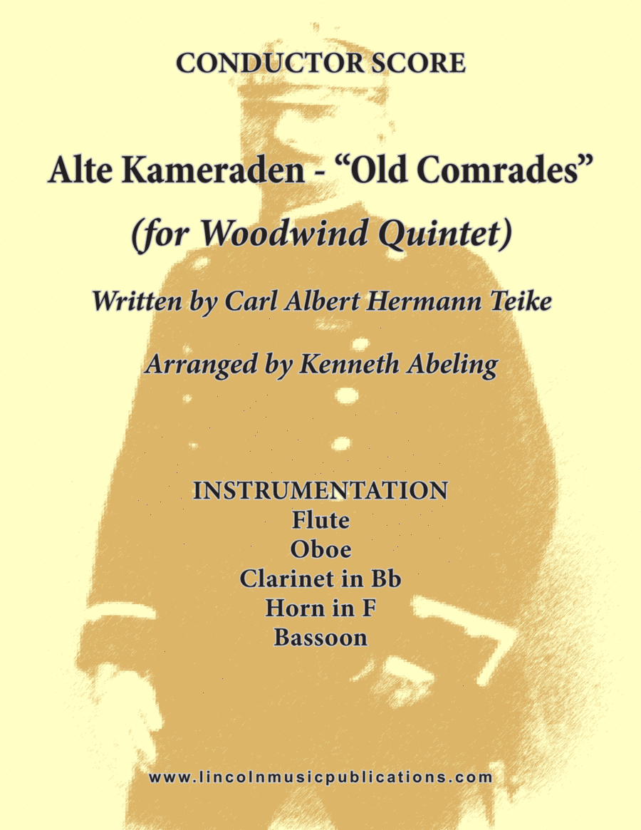 Alte Kameraden - Old Comrades (for Woodwind Quintet) image number null