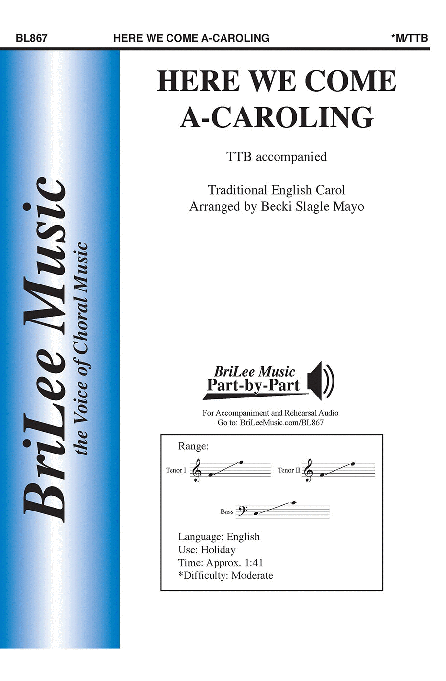 Here We Come A-Caroling Here We Come A-Caroling TTB scores gallery preview page 1