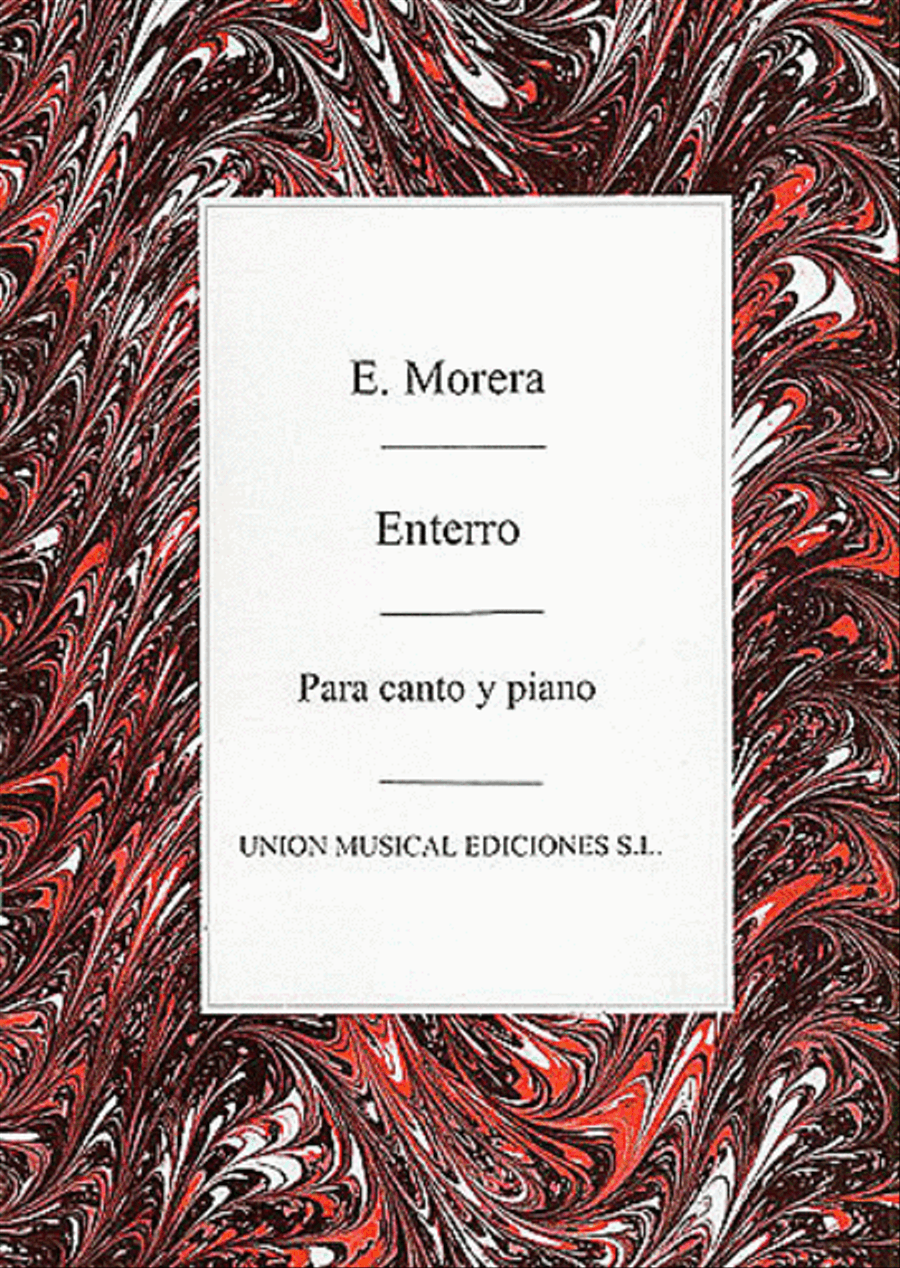 Enrique Morera: Enterro Voice scores gallery preview page 1